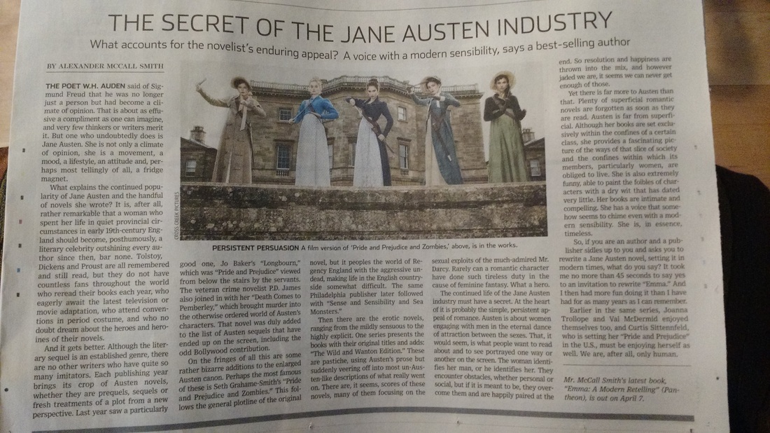 Secret of the Jane Austen Industry news article